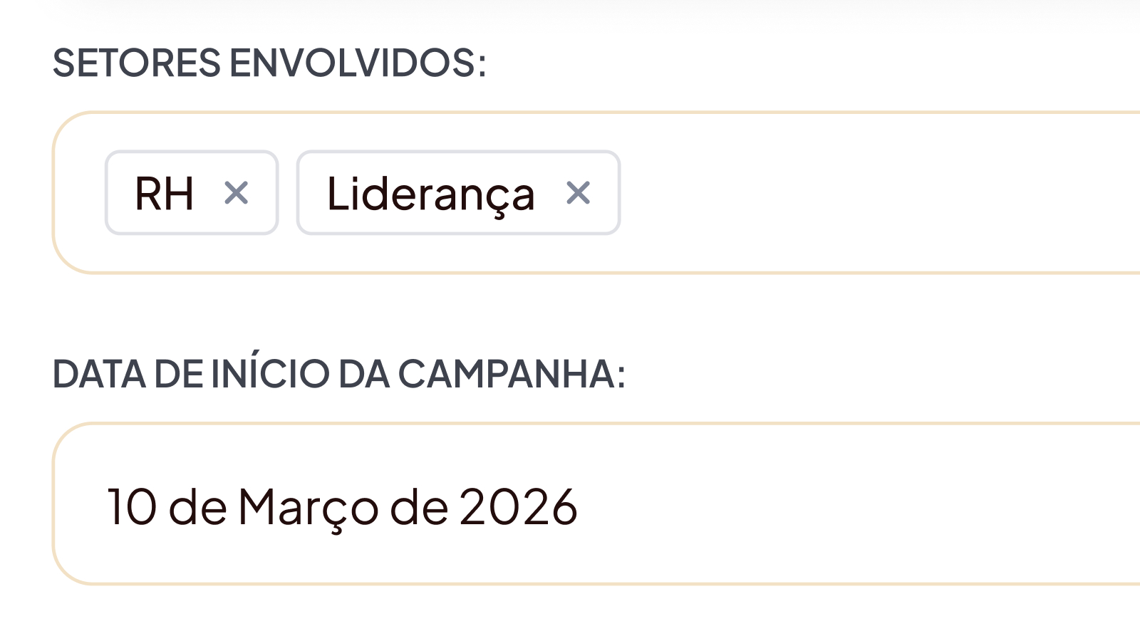 Dispare por setor